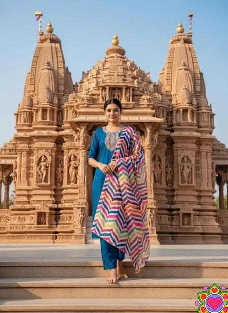 Si 329 Slub Cotton Kurti With Bottom Dupatta Wholesale In India